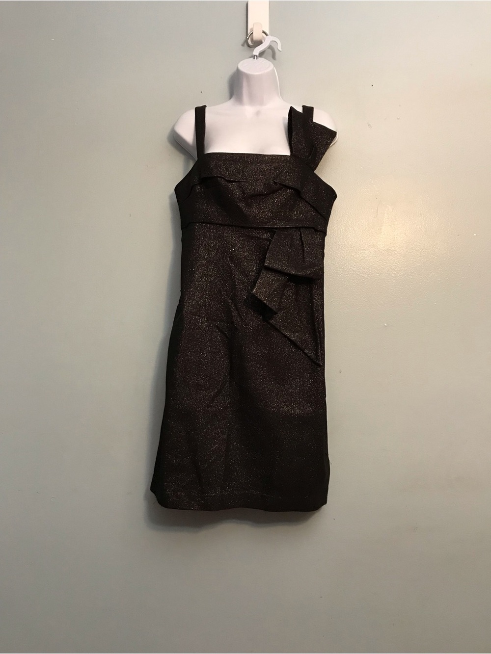 Trina Turk Black Sparkle Mini Dress